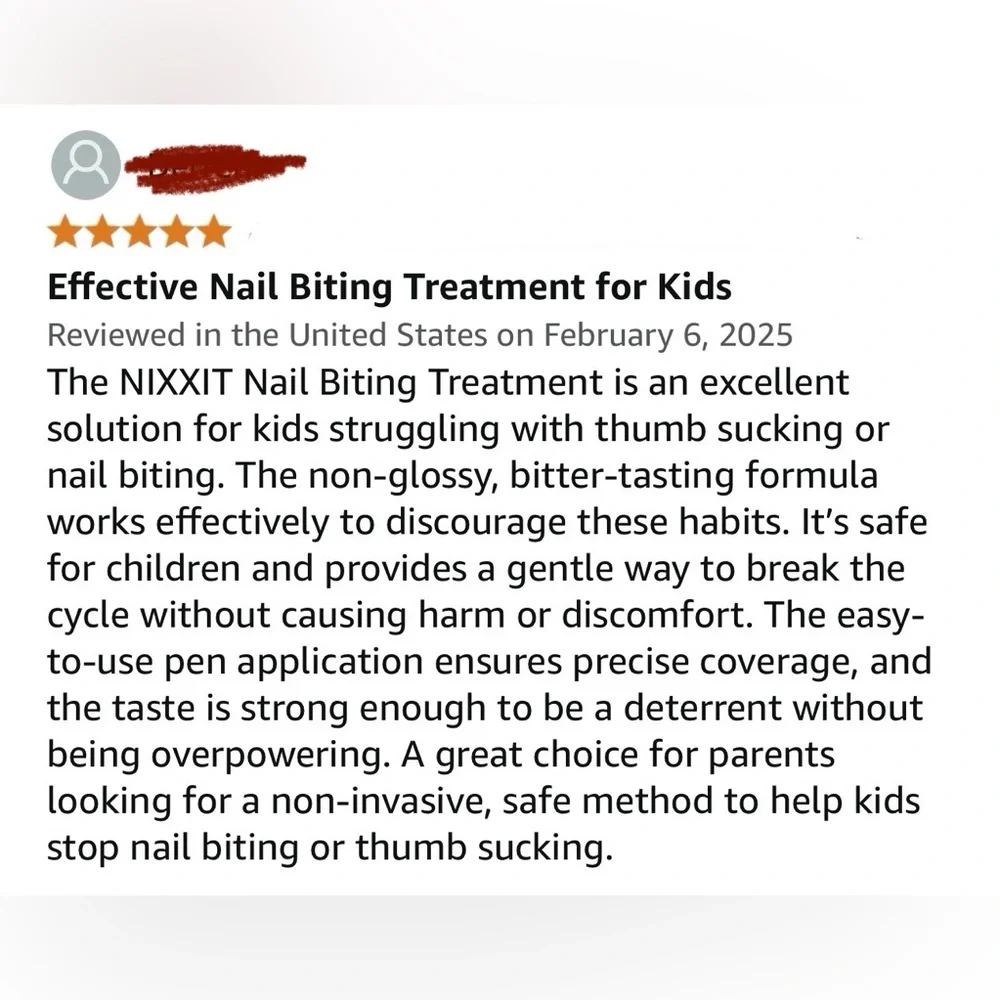NIB! Kids Nail Biting & Thumb Sucking Solution